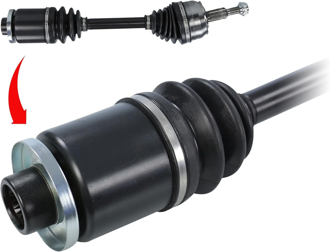 ATEC Germany 1x Antriebswelle vorne links Gelenkwelle Kompatibel mit VW MULTIVAN T5 (7HM, 7HN, 7HF,