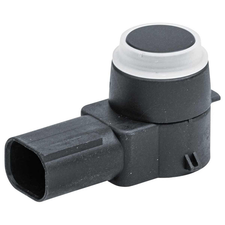 HELLA 6PX 358 141-221 Sensor, Einparkhilfe - gewinkelt - 3-polig - gesteckt - lackierbar - mit Befes