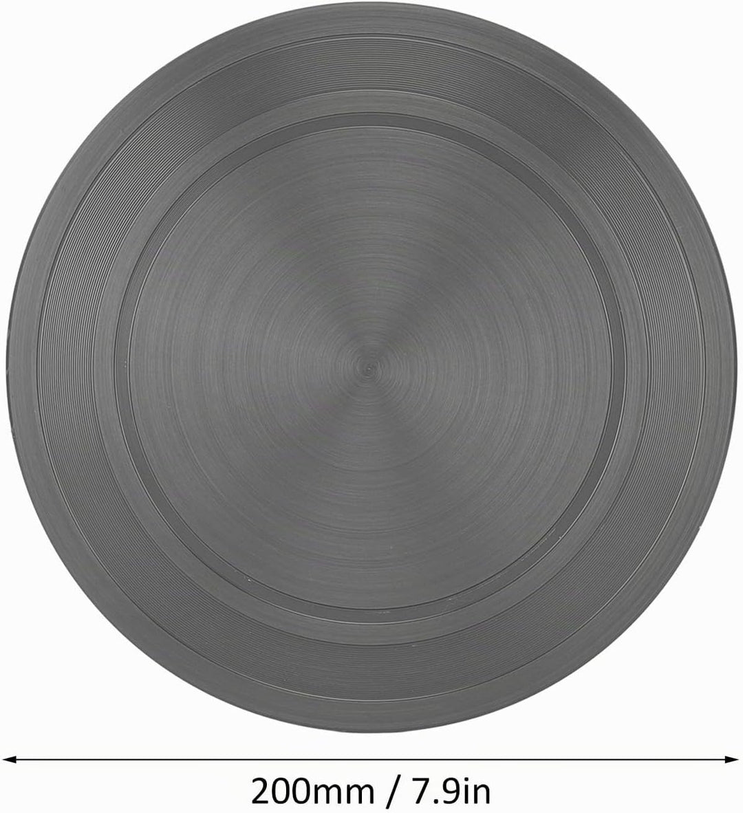 Wärmediffusor für Gasherd, 20 x 0,4cm Aluminiumlegierung Wärmeverteiler Auftauplatte Simmer Ringplat