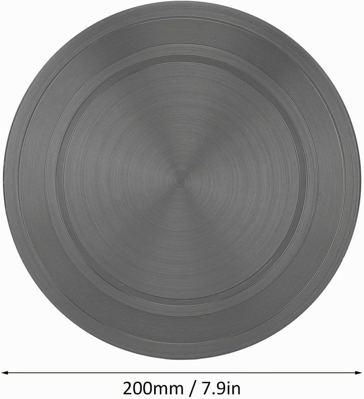 Wärmediffusor für Gasherd, 20 x 0,4cm Aluminiumlegierung Wärmeverteiler Auftauplatte Simmer Ringplat