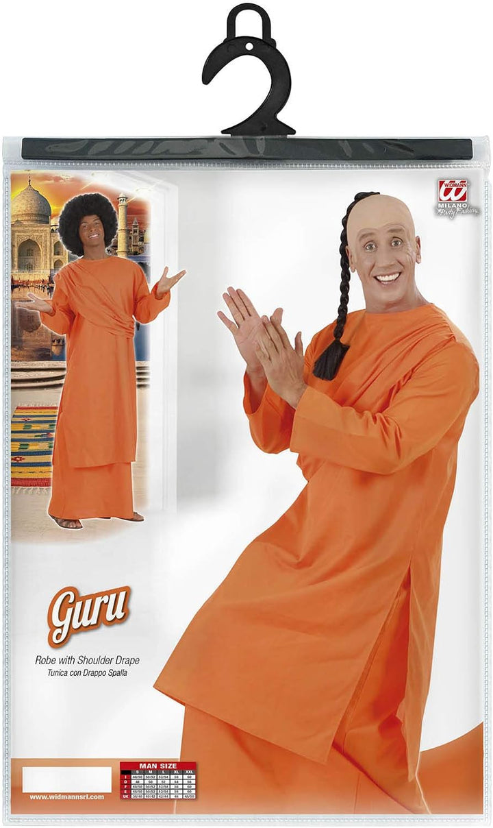WIDMANN 57451 COSTUME GURU INDIANO S MONACO ARANCIO #5745, S