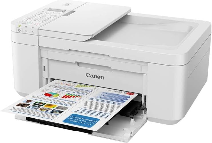 Canon PIXMA TR4551 Drucker Farbtintenstrahl Multifunktionsgerät DIN A4 (Farbdruck, Scanner, Kopierer