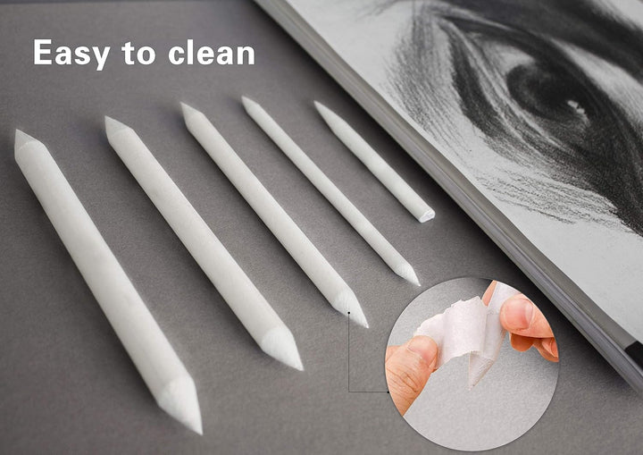 N NOROCME Blending Stumps and Tortillions Paper Art Blenders with Sandpaper Pencil Sharpener Pointer