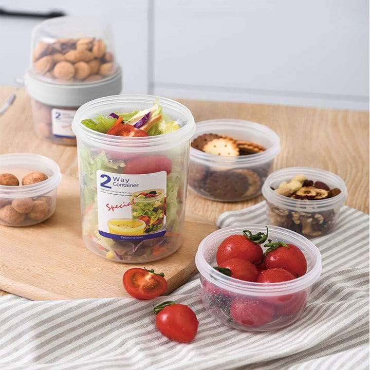 Joghurtbecher, Praktischer Salatbecher Müslibecher, Reisebecher, Lunchbox, to go Becher Geeignet für