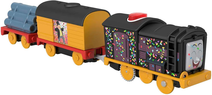 Thomas & Friends Sprechender Diesel-Spielzeugzug mit Geräuschen und Sätzen, UK-Englische Version, ba