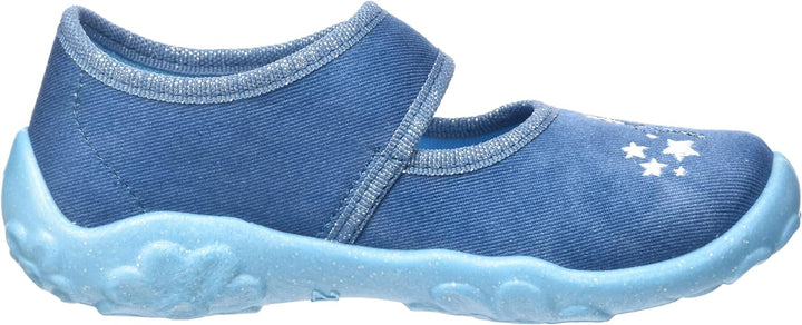 Superfit Mädchen Bonny Hausschuh 27 EU Blau Blue 282, 27 EU Blau Blue 282