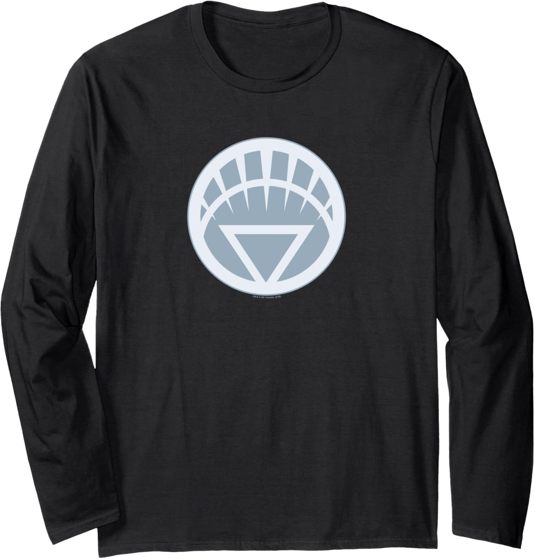 Green Lantern White Symbol Langarmshirt