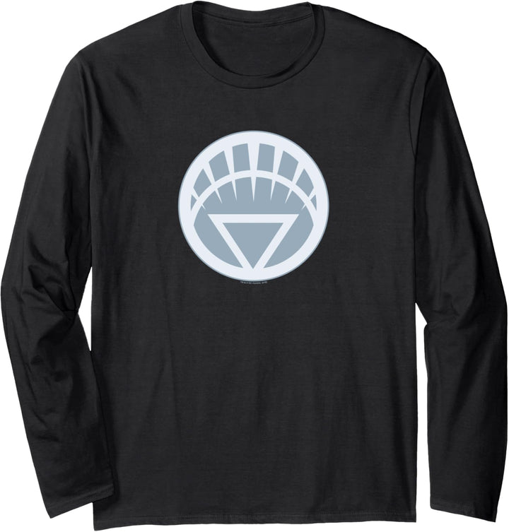 Green Lantern White Symbol Langarmshirt