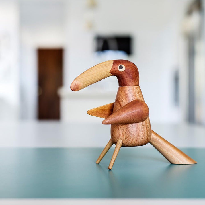 PEPPERBIRD | PFEFFERMÜHLE m. Keramikmahlwerk | Pfeffervogel, Tucan | Designer: Tonn-P | Spring Copen