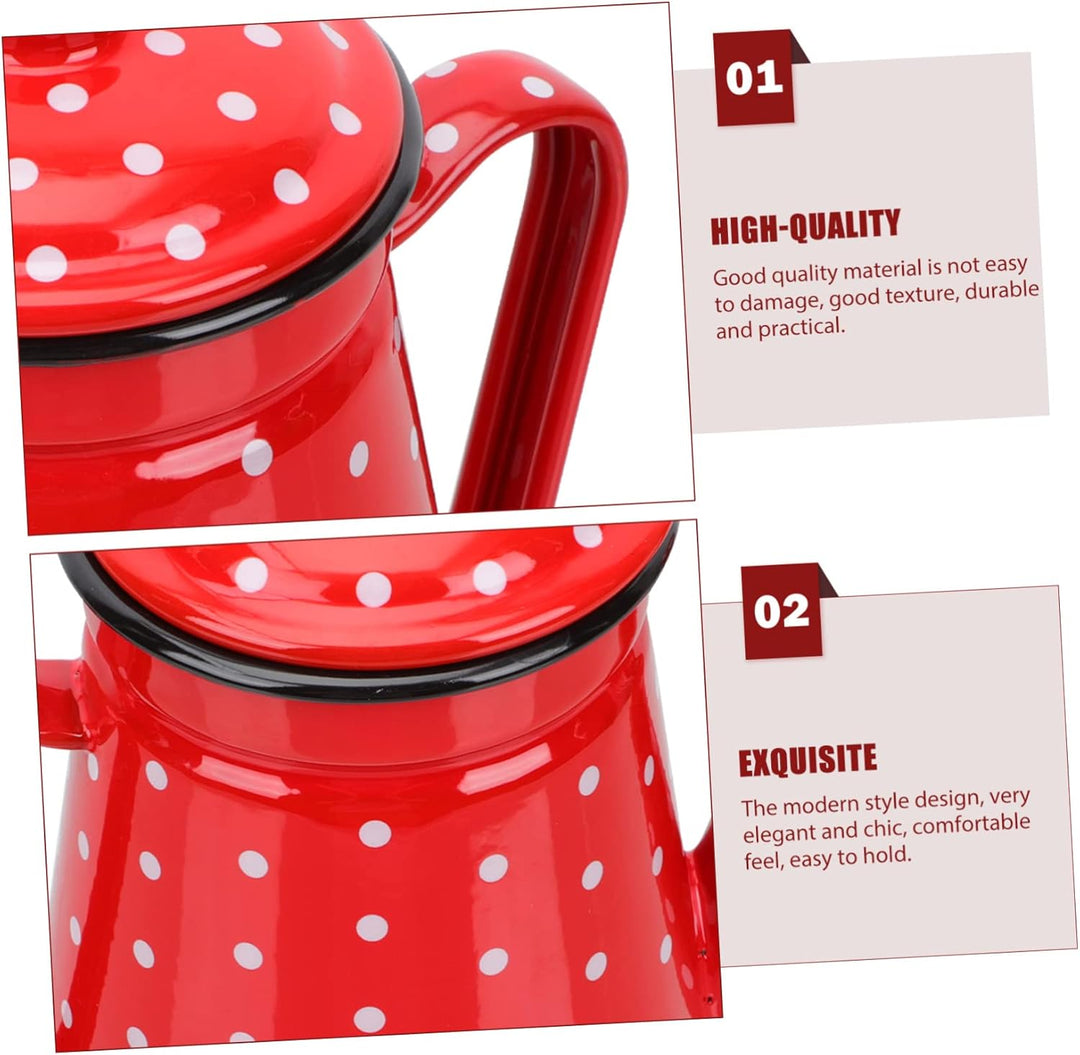 TOPBATHY Topf Aus Emaille Kessel Übergie?en. Emaillierter Wasserkocher. Heizung Teakettle. Teekannen