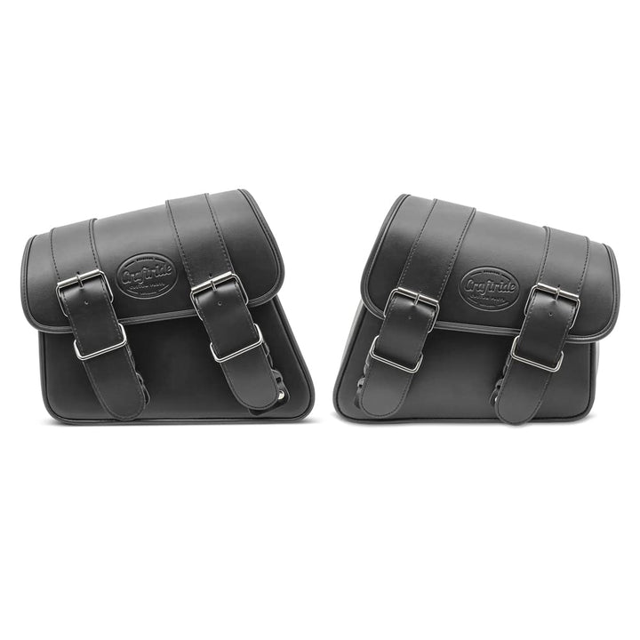 Satteltaschen Paar für Kawasaki Vulcan S Café/ 900 Classic/Custom Montana schwarz