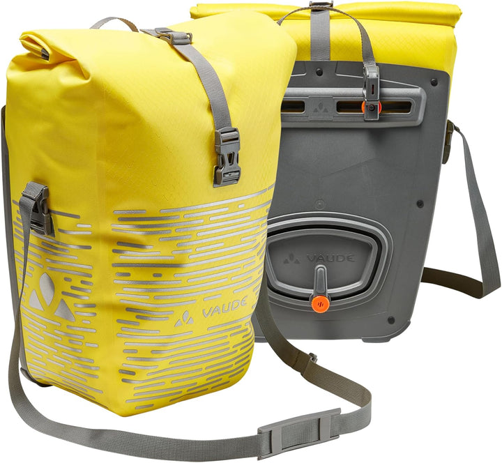 VAUDE Aqua Back Luminum II - Fahrradtasche - 2 Hinterradtaschen (2x24 Liter) - wasserdicht - Made in