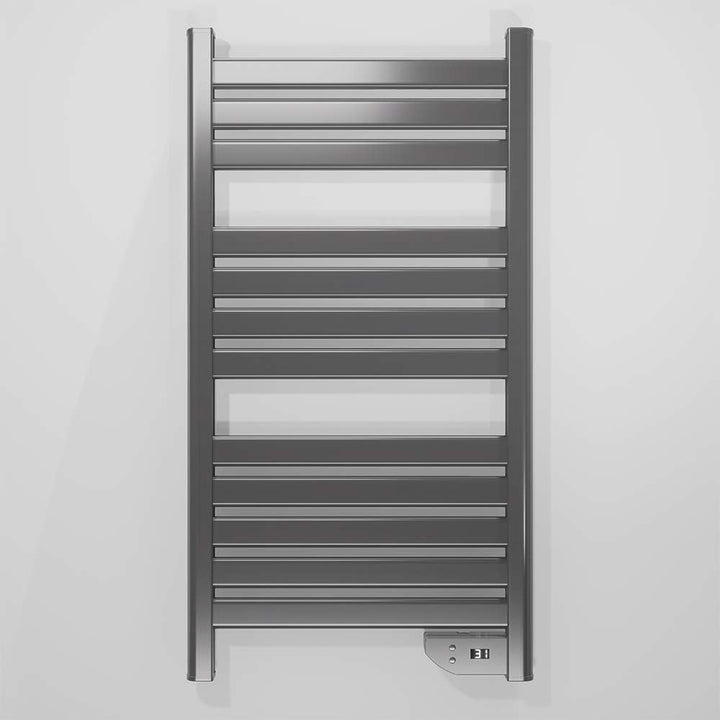 Cecotec Elektrischer Badheizkörper ReadyWarm 9050 Twin Towel Steel. 500 W, 2 Modi Heizung, Aluminium