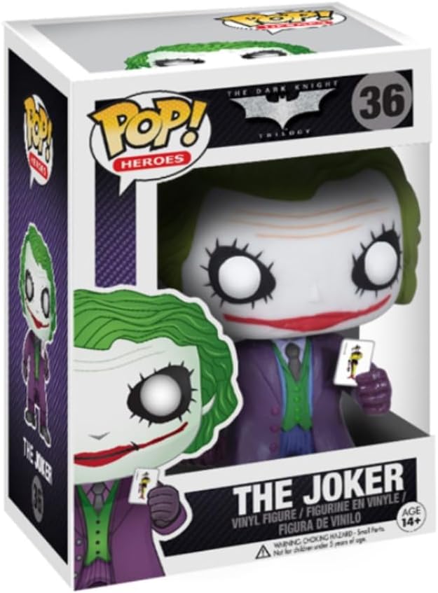 Funko Pop! Heroes Dark Knight The Joker - Vinyl-Sammelfigur - Geschenkidee - Offizielle Handelswaren