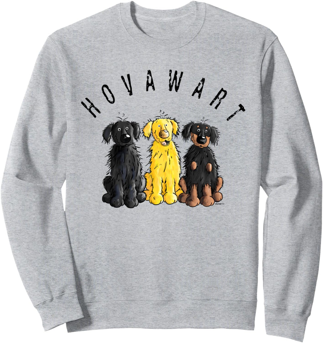 Drei Hovawarte I Geschenk für Hunde Besitzer I Hundemotiv Sweatshirt