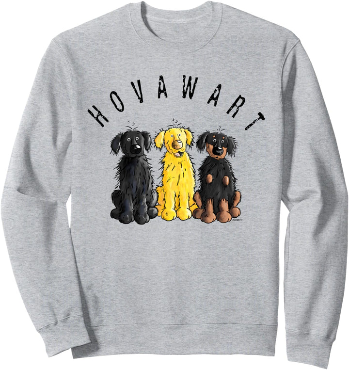 Drei Hovawarte I Geschenk für Hunde Besitzer I Hundemotiv Sweatshirt
