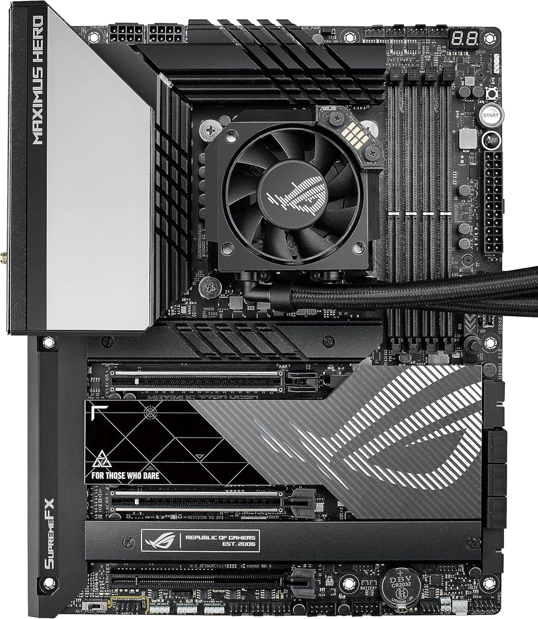 ASUS ROG Ryujin III 240 All-in-One Flüssig CPU-Kühler (3,5 Zoll LCD, Asetek-Pumpe der 8. Generation,