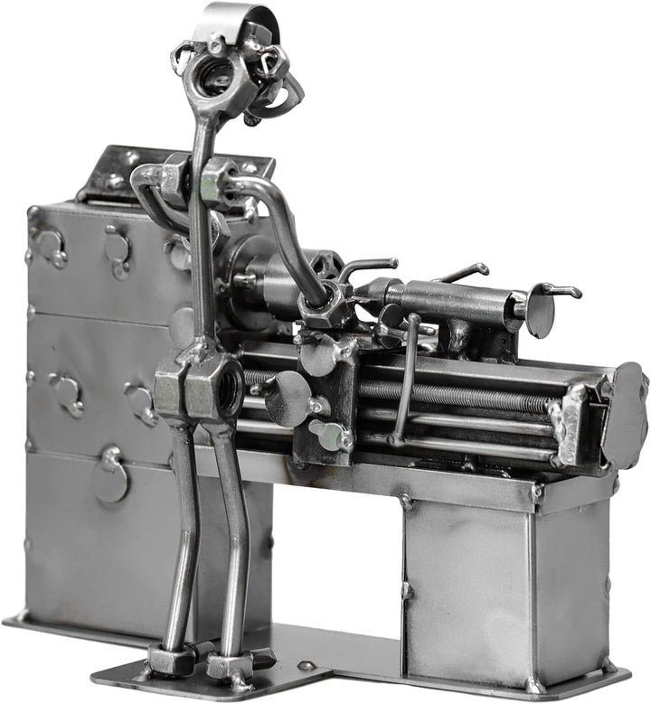 metalman24 Schraubenmännchen Dreher I Handarbeit I Geschenkidee I Metallfigur I Metallmännchen I Sta