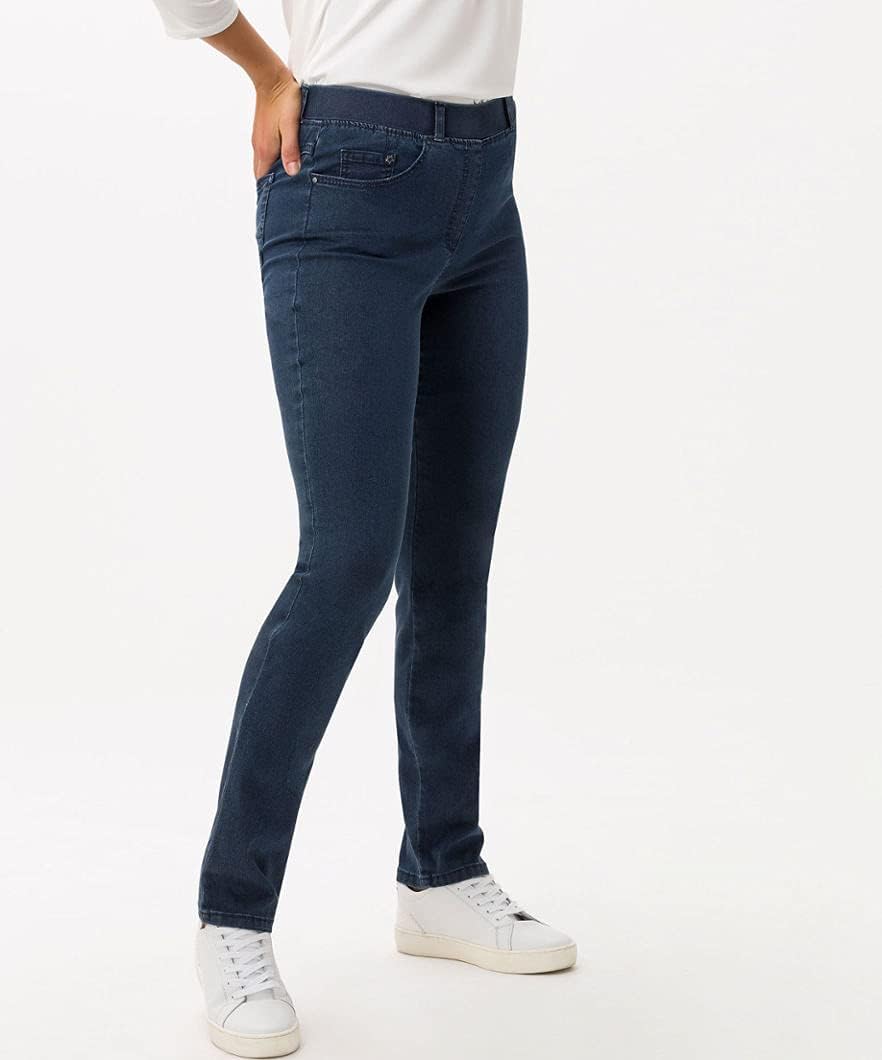 Raphaela by Brax Damen Style Lavina Rundum Schlupf Denim Super Slim Jeans 36K Dark Blue, 36K Dark Bl