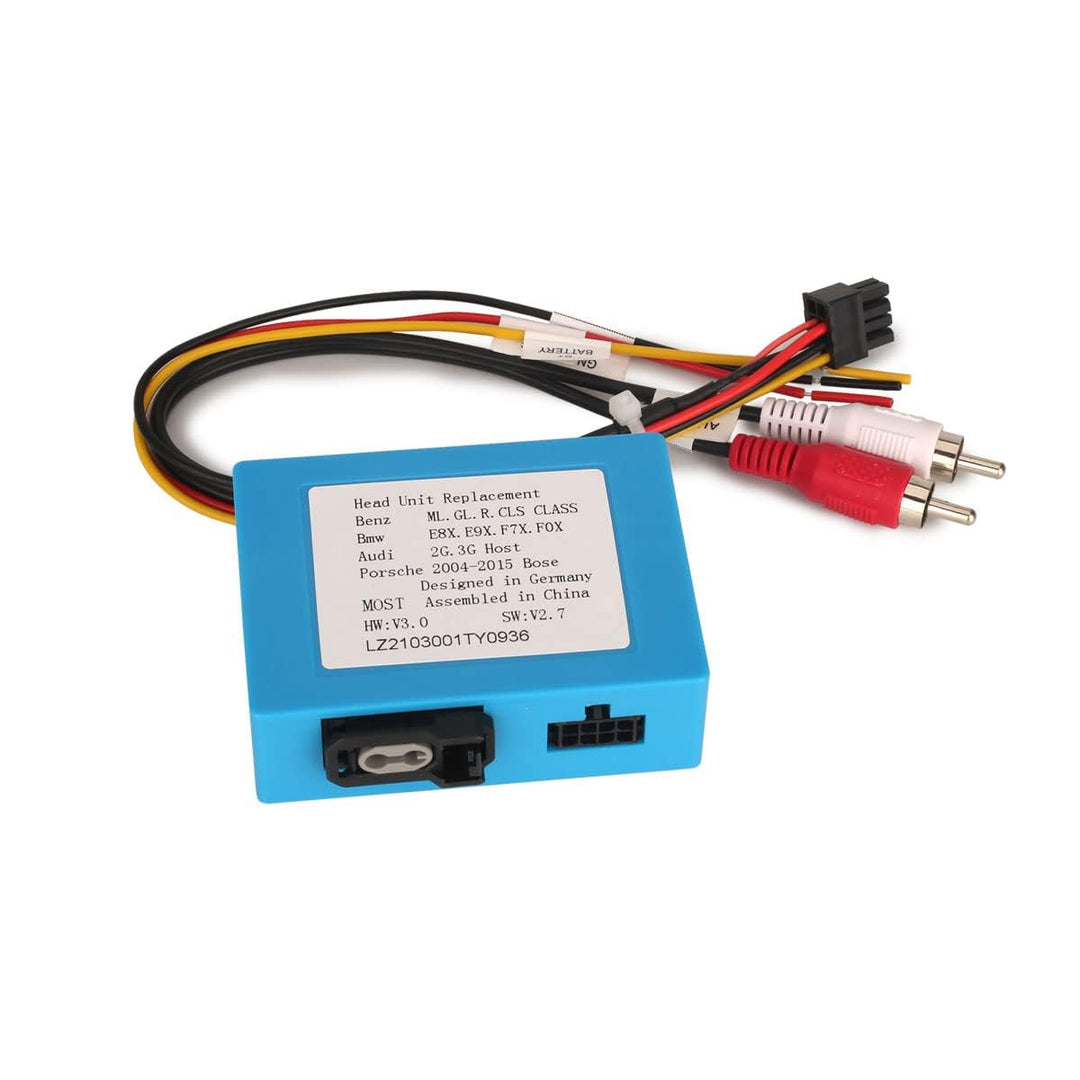 erisin PC001 Most Optical Fiber Decoder Box Glasfaser-Decoderbox für Mercedes Benz ML/GL/R/CLS/E/SLK
