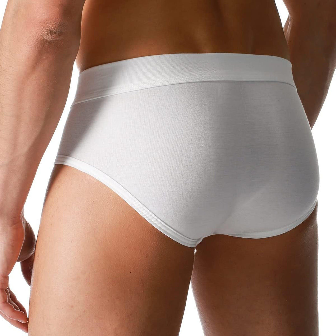 Mey - Noblesse - Sport-Slip - Unterhose - 2er Pack (5 Weiss), M, 2810-P