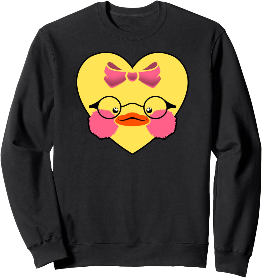 Lalafanfan Ente, Herzform Sweatshirt