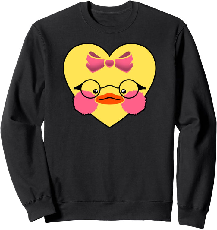 Lalafanfan Ente, Herzform Sweatshirt