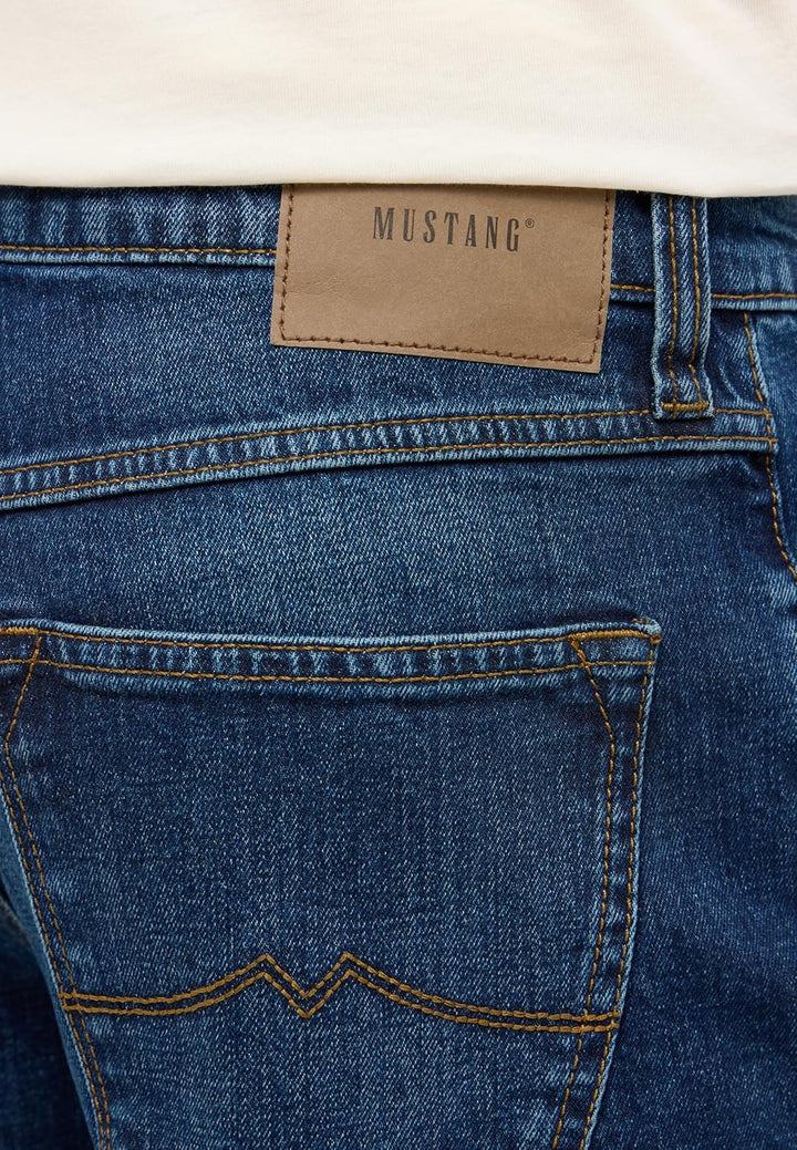 MUSTANG Jeans Herren Stretch Big Sur Regular Fit Jeanshose Hose Denim Blau Schwarz 30 31 32 33 34 36