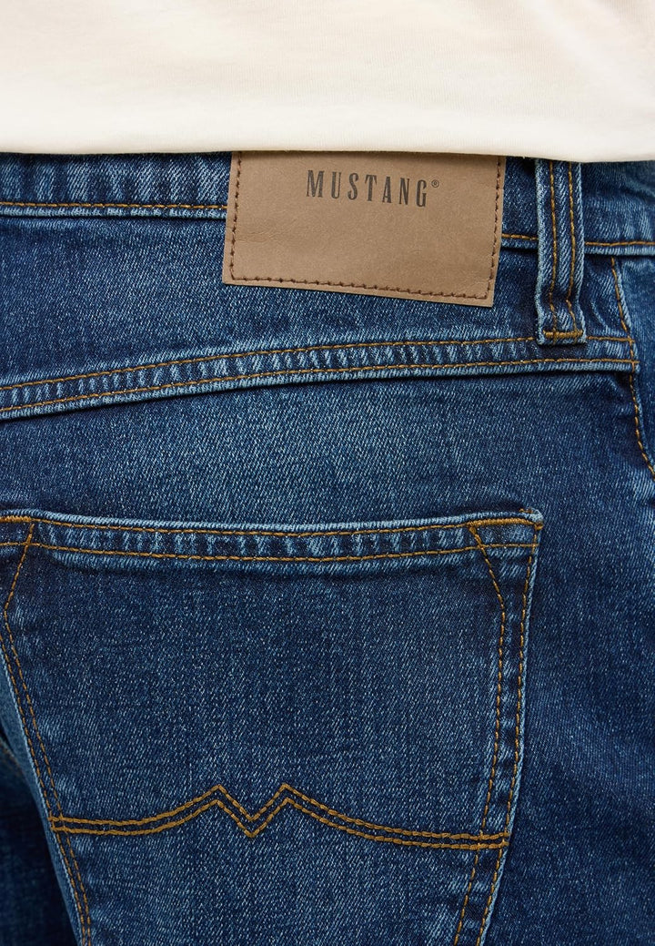 MUSTANG Jeans Herren Stretch Big Sur Regular Fit Jeanshose Hose Denim Blau Schwarz 30 31 32 33 34 36