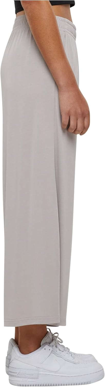 Urban Classics Frauen Hose Ladies Modal Culotte, lässige Culotte für Frauen, 3/4 Länge, mit Gummibun