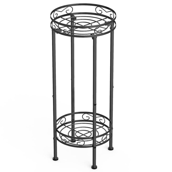 Bomclap Metall Pflanzenständer, 70 x 30 cm Blumenständer Pflanzenständer für den Innenbereich, 2-stu