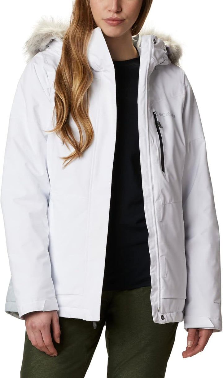 Columbia Damen Ava Alpine Isolierte Skijacke White, Cirrus Grey L, White, Cirrus Grey L
