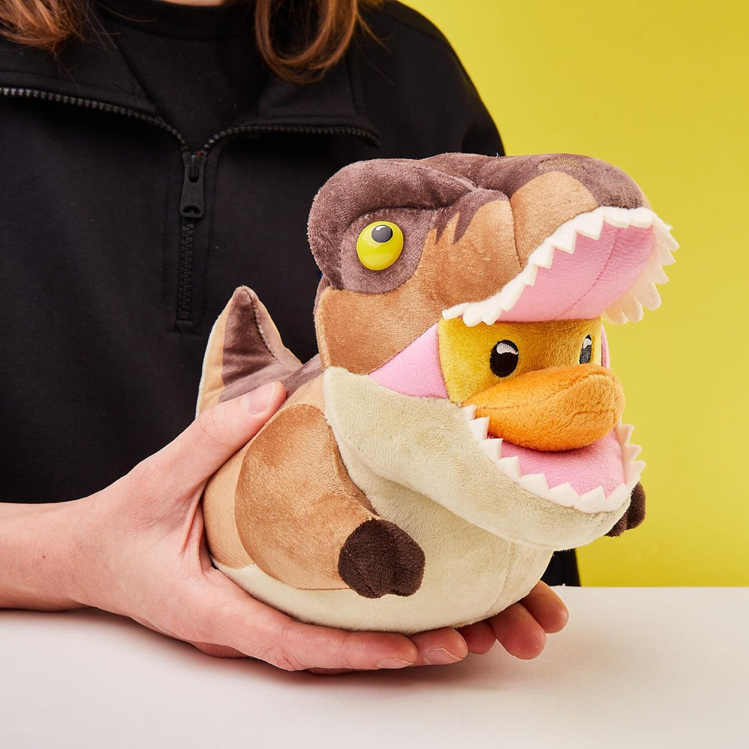 TUBBZ T-Rex Sammler-Gummiente Plüschtier - Offizielles Jurassic Park Fanartikel - Aktion TV &amp; Filme