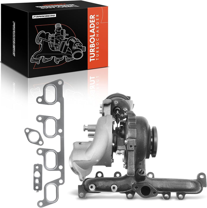 Frankberg Turbolader Kompatibel mit A3 2009-2013 Octavia 2009-2013 Golf 2009-2016 P.a.s.s.a.t 2009-2