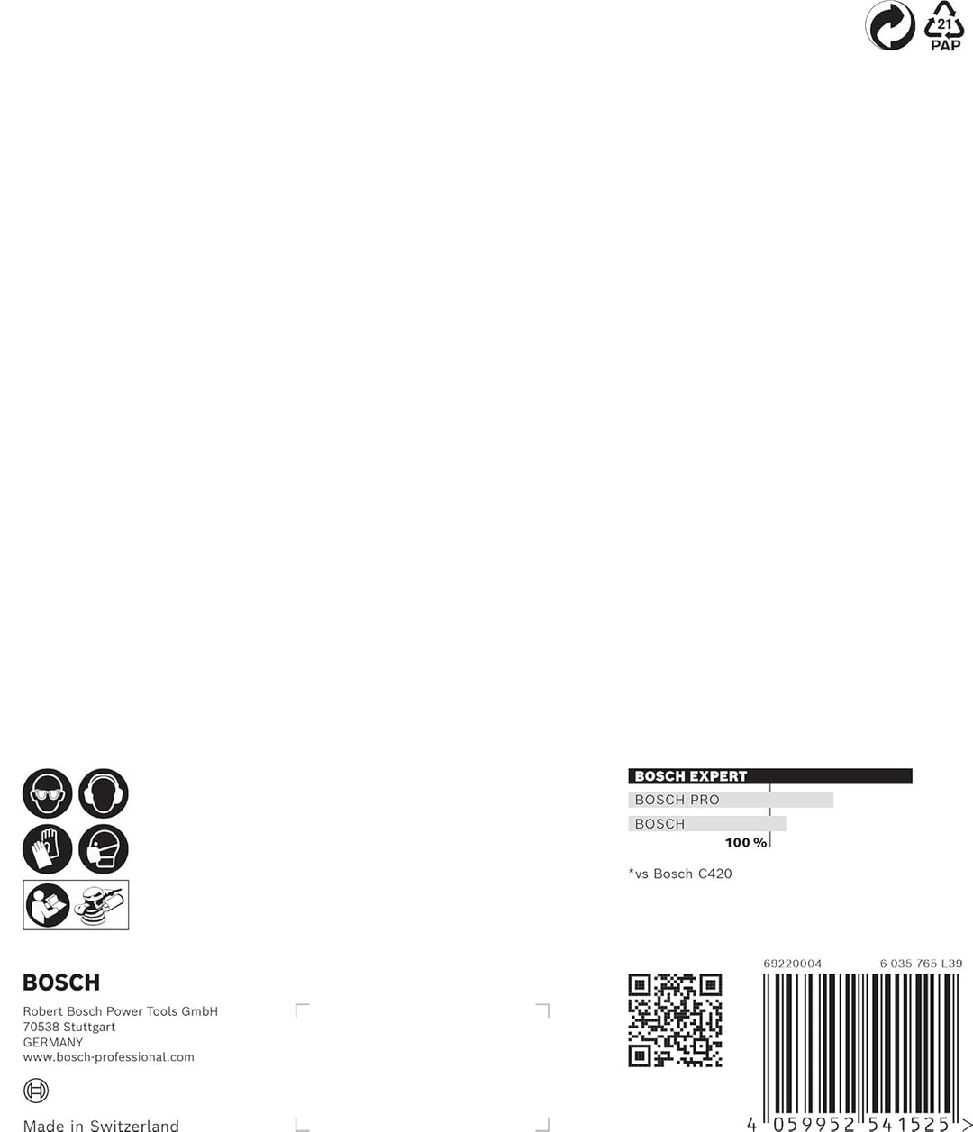 Bosch Professional 1x Expert SDS plus-7X Hammerbohrer (für Stahlbeton, Ø 8,00x465 mm, Zubehör Bohrha