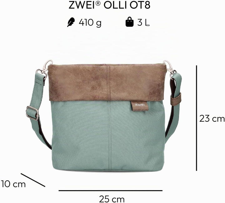 Zwei Unisex Ot8 Handtasche (1er Pack) Einheitsgrösse Ocean, Einheitsgröße Ocean