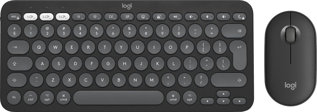 Logitech Pebble 2 Combo for Mac - US QWERTY-Layout, Grafit