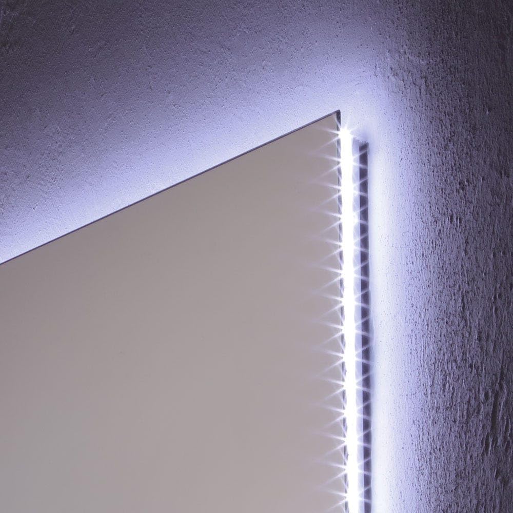 KIAMAMI VALENTINA BADEZIMMERSPIEGEL 80X70 cm MIT LED-HINTERGRUNDBELEUCHTUNG