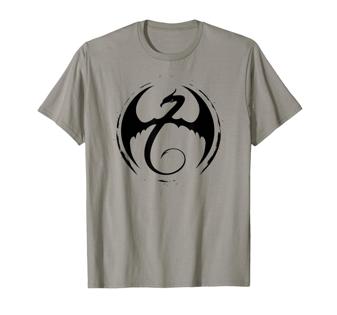 Womens Marvel Iron Fist Classic Dragon Logo Graphic T-Shirt XL Kelly Green