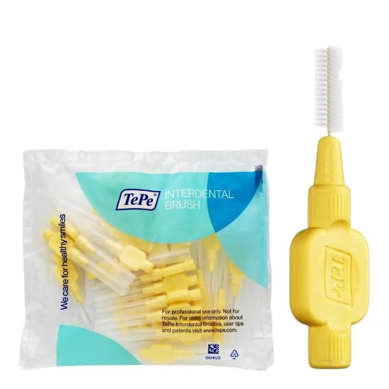 TePe Interdentalbürsten X-soft HELLGELB 0,7 mm, 25 Stück Gelb 25 stück (1er Pack), Gelb 25 stück (1e
