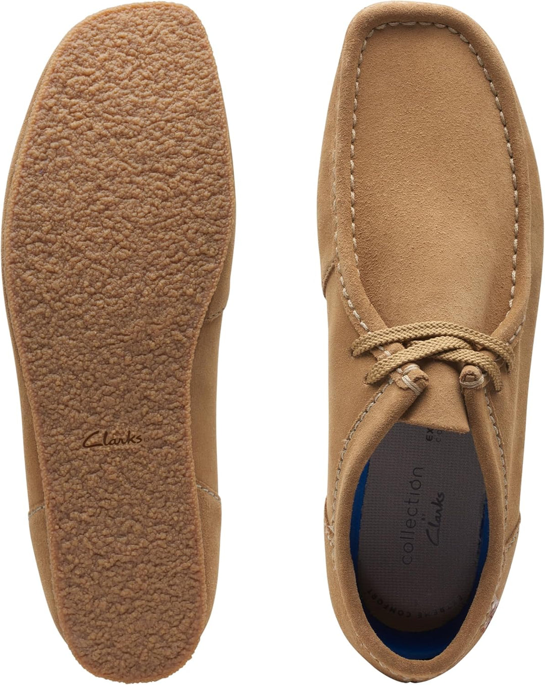 Clarks Herren Shacre Ii Run Mokassin 39.5 EU Dark Sand Suede, 39.5 EU Dark Sand Suede