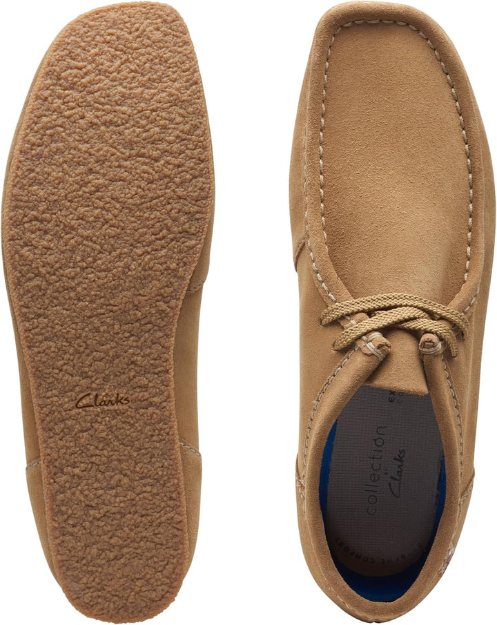 Clarks Herren Shacre Ii Run Mokassin 39.5 EU Dark Sand Suede, 39.5 EU Dark Sand Suede