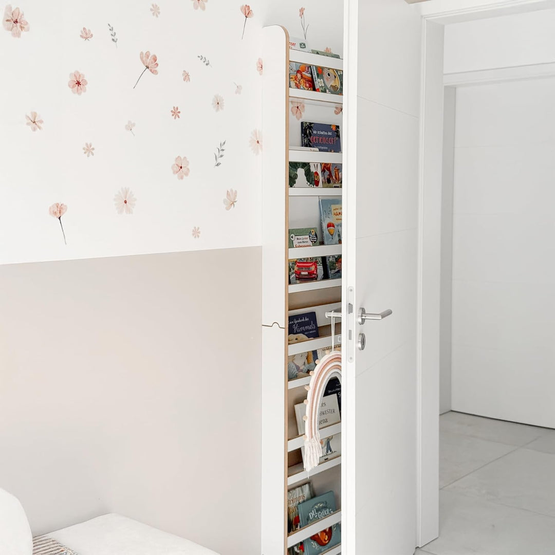 MAMOI® Kinderbücherregal aus Holzwerkstoff – Bücherkiste, Kinderbücherregal, Bücherregal für Kinderz
