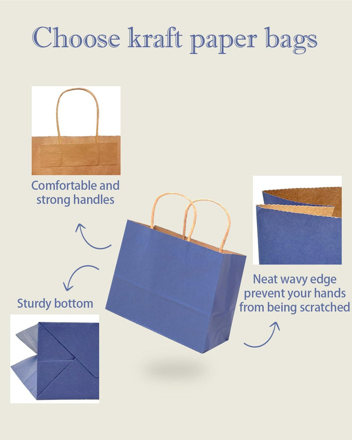 Gcardist 32PCS Geschenkpapier Taschen 32x25x11cm Grosse Geschenktasche mit Griffen Bulk 16 Verschied