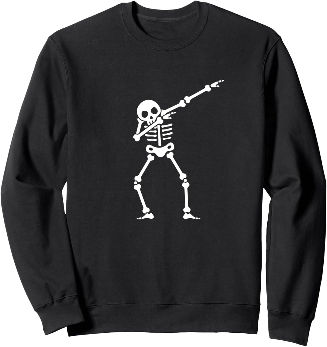 Halloween Dabbing Skeleton Sweatshirt
