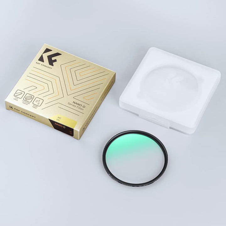 K&F CONCEPT D-Serie 37MM MCUV Pro UV-Filter Slim MC UV Schutzfilter Ultraviolett-Filter, 37MM