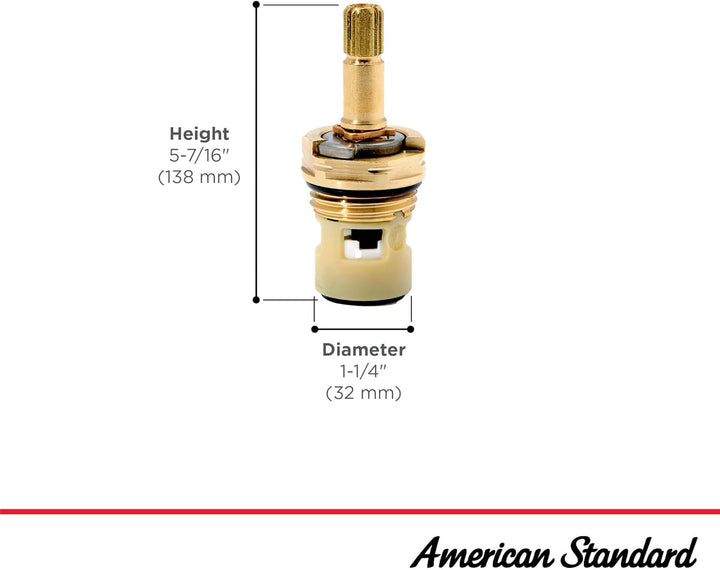 American Standard 994053-0070A Bath & Kitchen Wasserhahn-Ersatzventilkartusche, Originalversion, Ori