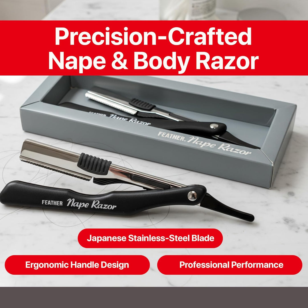 Feather FEATHER Nape Razor grau/schwarz, 1er Pack(1 x 31 g)