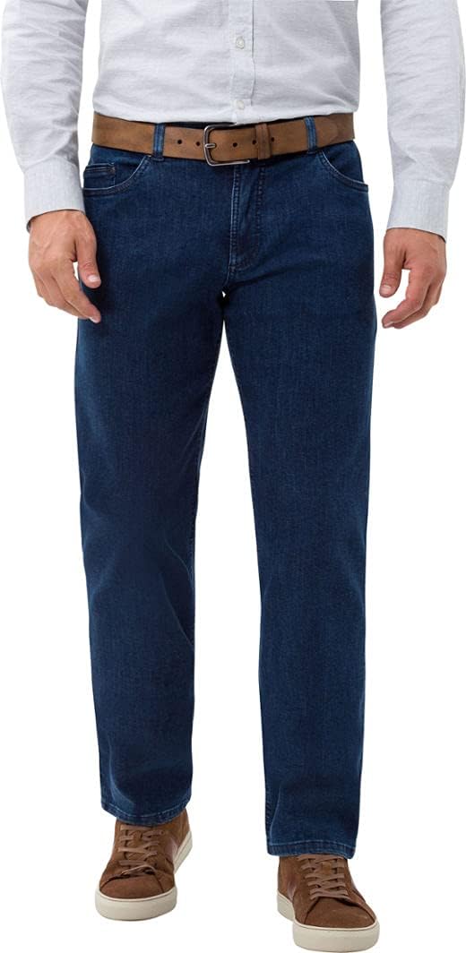 EUREX by Brax Herren Style Luke Jeans, Blau Stone