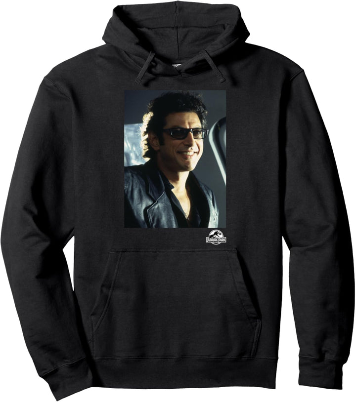 Jurassic Park Goldblum Sly Smile Pullover Hoodie